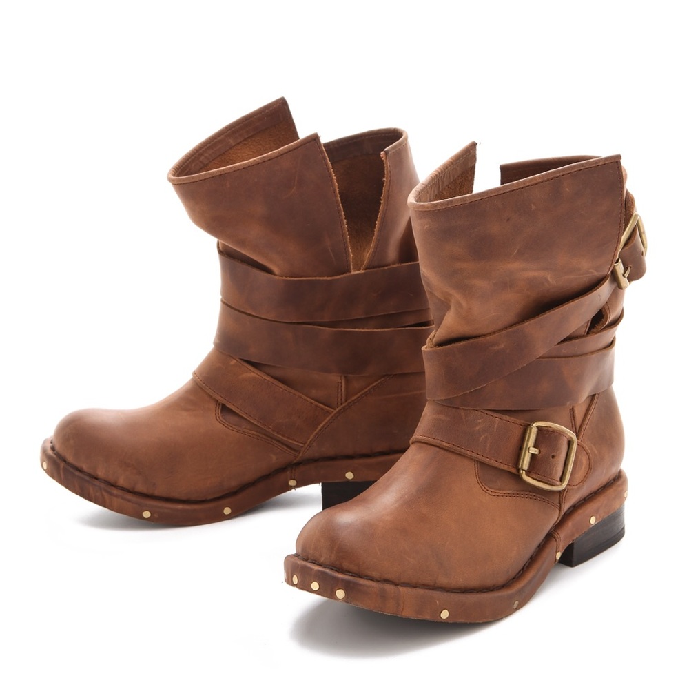 Jeffrey Campbell Brit Wrap Strap Boots //LIKE 🆕